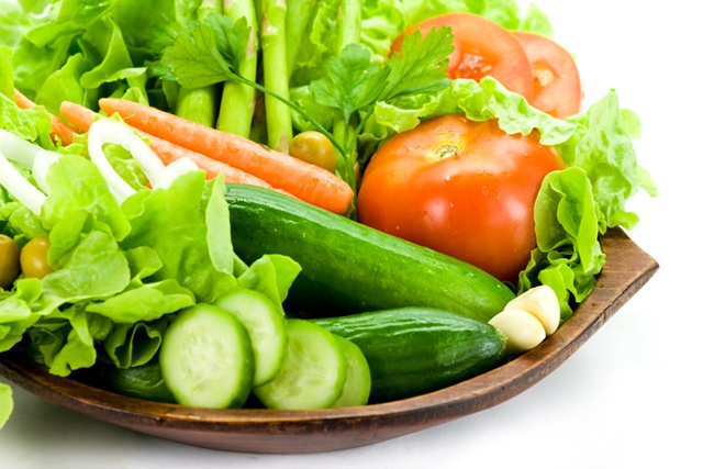 สุขภาพดี-ทานผักใบเขียว 
