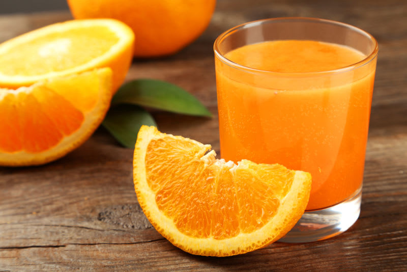 ส้ม คือ ผลไม้ที่ทราบดีว่ามีวิตามินซี